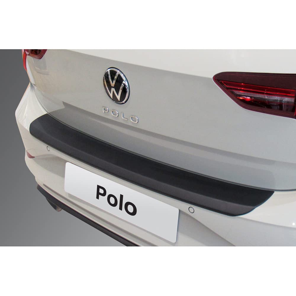 RGM ABS Heckstoßstangenschutz kompatibel mit Volkswagen Polo VI 5-türer Facelift 2021- Schwarz von RGM