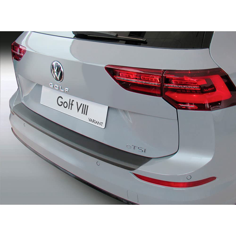 RGM ABS Heckstoßstangenschutz kompatibel mit Volkswagen Golf VIII (CD) Variant 2020- incl. GTI & R Schwarz von RGM