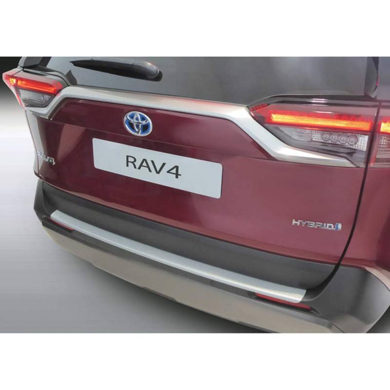 ABS Heckstoßstangenschutz kompatibel mit Toyota RAV4 (5th Gen.) 2018- Schwarz von RGM