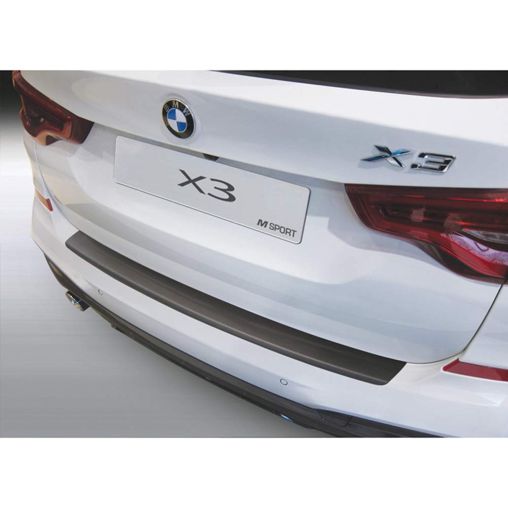 RGM ABS Heckstoßstangenschutz kompatibel mit BMW X3 (G01) 10/2017-08/2021 'M-Sport' Schwarz von RGM