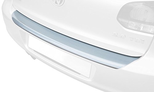 ABS Heckstoßstangenschutz kompatibel mit Toyota Avensis 4-türer 2015-2019 Silber von RGM