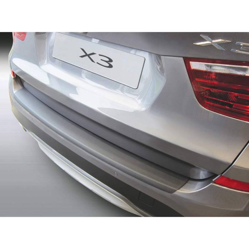 RGM ABS Heckstoßstangenschutz kompatibel mit BMW X3 F25 SE 4/2014-2017 Schwarz von RGM
