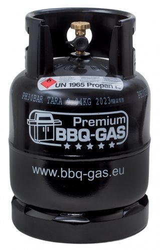 Premium BBQ-GAS Flasche ungefüllt für 8 kg Grillgas von Bluecraft