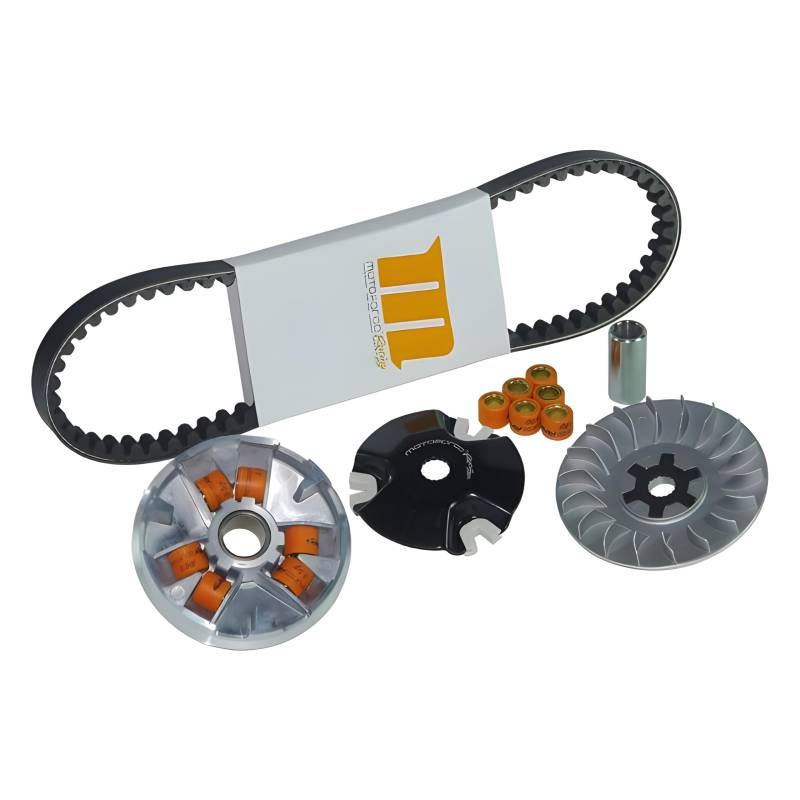 Variomatik Kit Motoforce Racing, inkl. Keilriemen/Riemenscheibe, 5.5g / 6.0g - 15x12mm, Minarelli lang von UNKNOWN