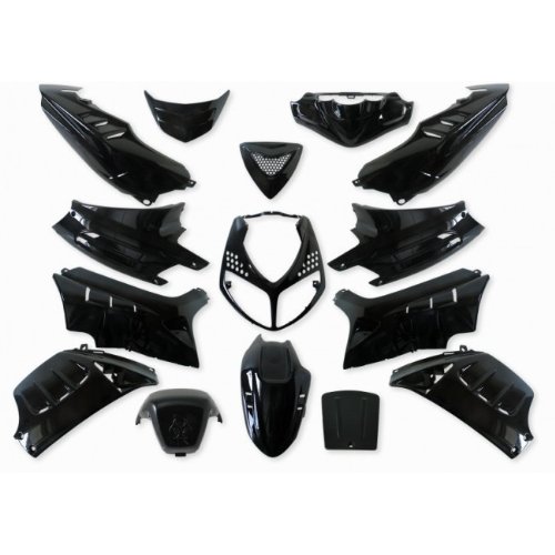 Verkleidung 15 Teilig StylePro für Peugeot Speedfight 2 schwarz metallic von Unbekannt