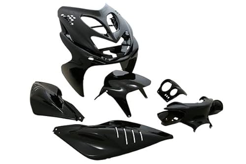 Verkleidungskit 7 Teile schwarz Yamaha Aerox bis 2013 von Unbekannt