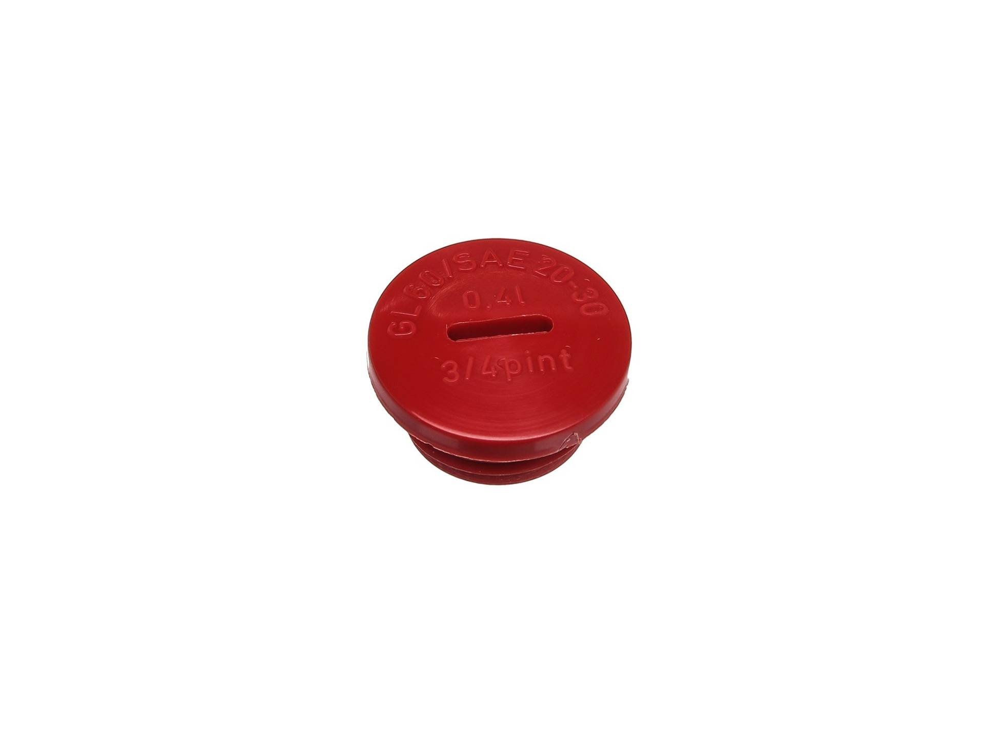 Verschlußschraube - rot (Öleinfüllöffnung) - Original - ohne O-Ring (MZA-82004) - S51,S53,S70,SR50,SR80,KR51/2 von MZA