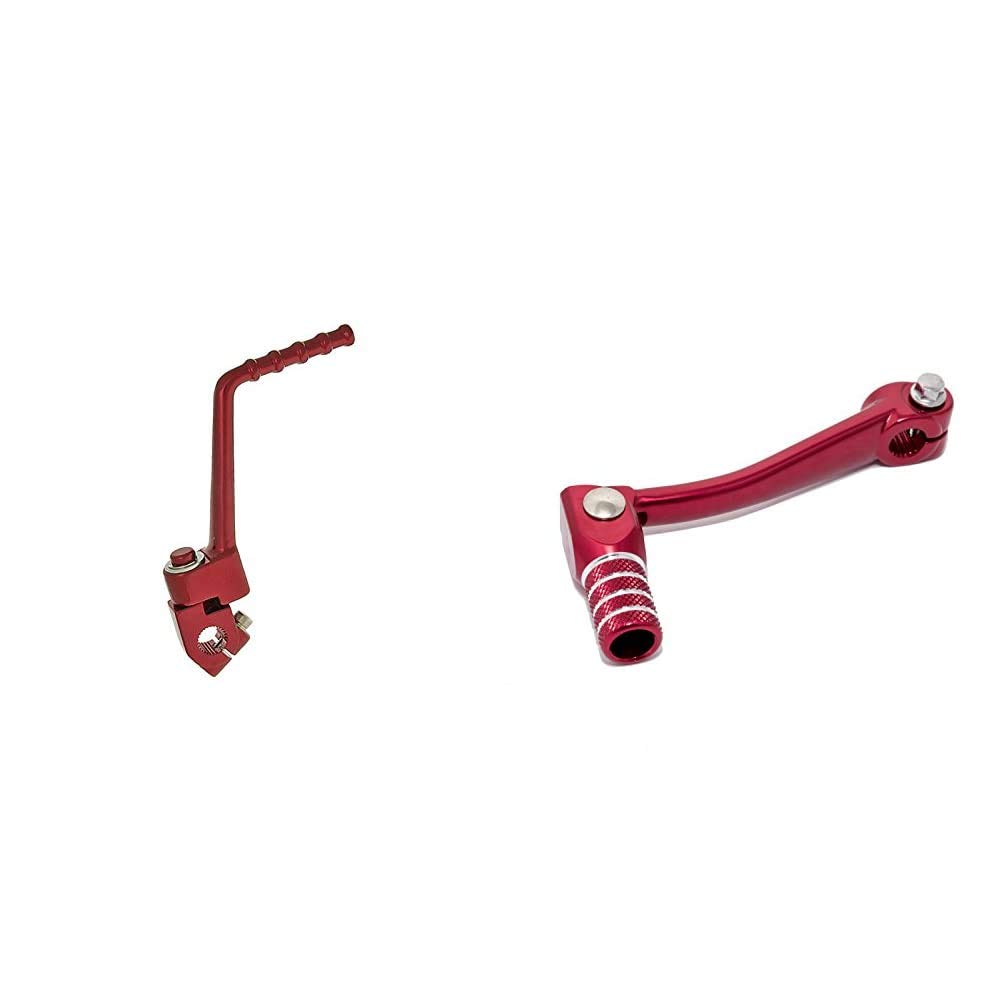 Vicma Kickstart Lever Aluminum red for Minarelli AM & Shift Lever Aluminum red for Minarelli AM, Crosser, SM Vicma Kickstart Lever Aluminum red for Minarelli AM & Shift Lever Aluminum red for Minarelli AM, Crosser, SM von Unbekannt