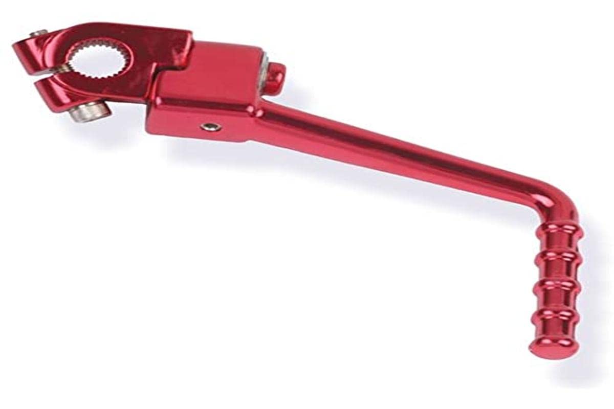 Vicma kickstart lever aluminum red for Minarelli AM von VICMA