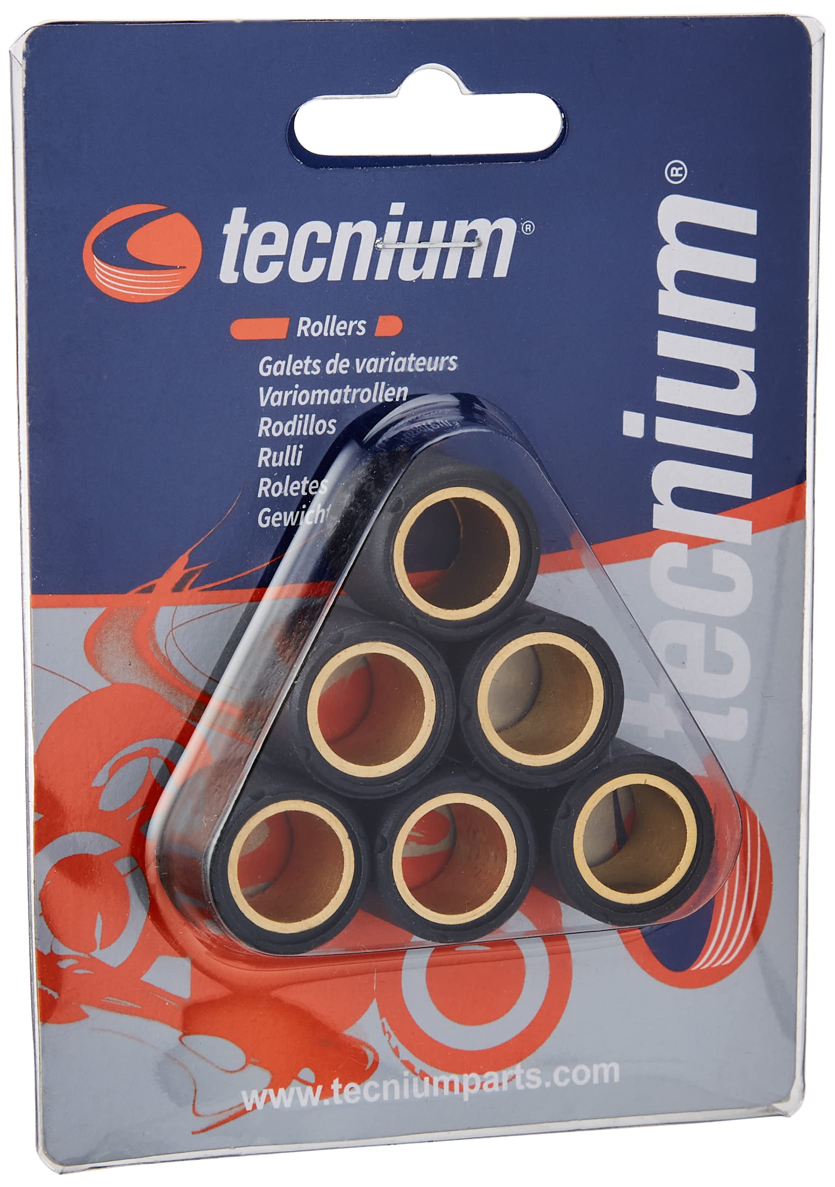 Vicma variator Weights Maxi-Scooter - 19x17-10.00g - Set of 6 pcs Vicma variator Weights Maxi-Scooter - 19x17-10.00g - Set of 6 pcs von TECNIUM