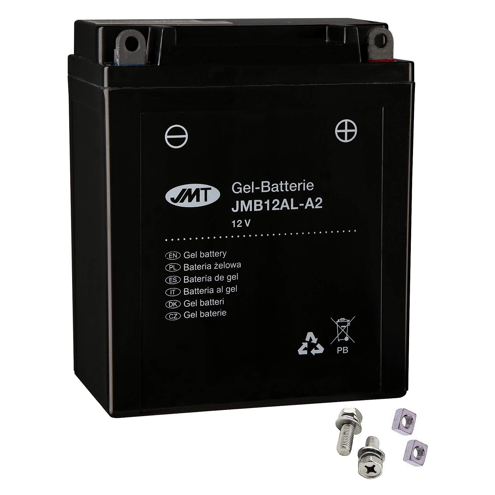 YB12AL-A2 Gel Batterie für F 650 650 CS Scarver ABS Baujahr 2002-2005 von JMT von Unbekannt