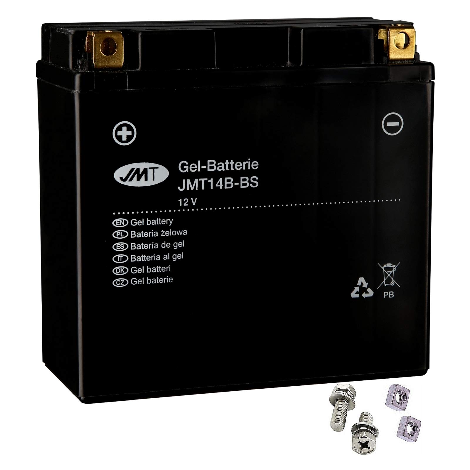 YT14B-BS Gel Batterie für BT 1100 Bulldog Baujahr 2002-2006 von JMT von Unbekannt