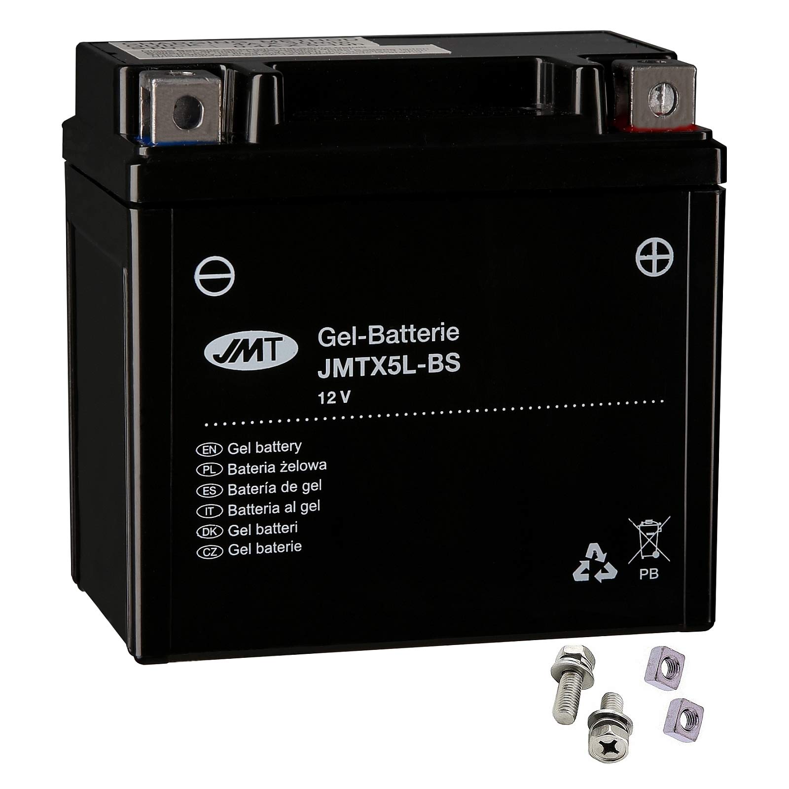 YTX5L-BS JMT Gel Batterie für RS4 50 auch Replica Euro2 Baujahr 2014-2018 von Unbekannt