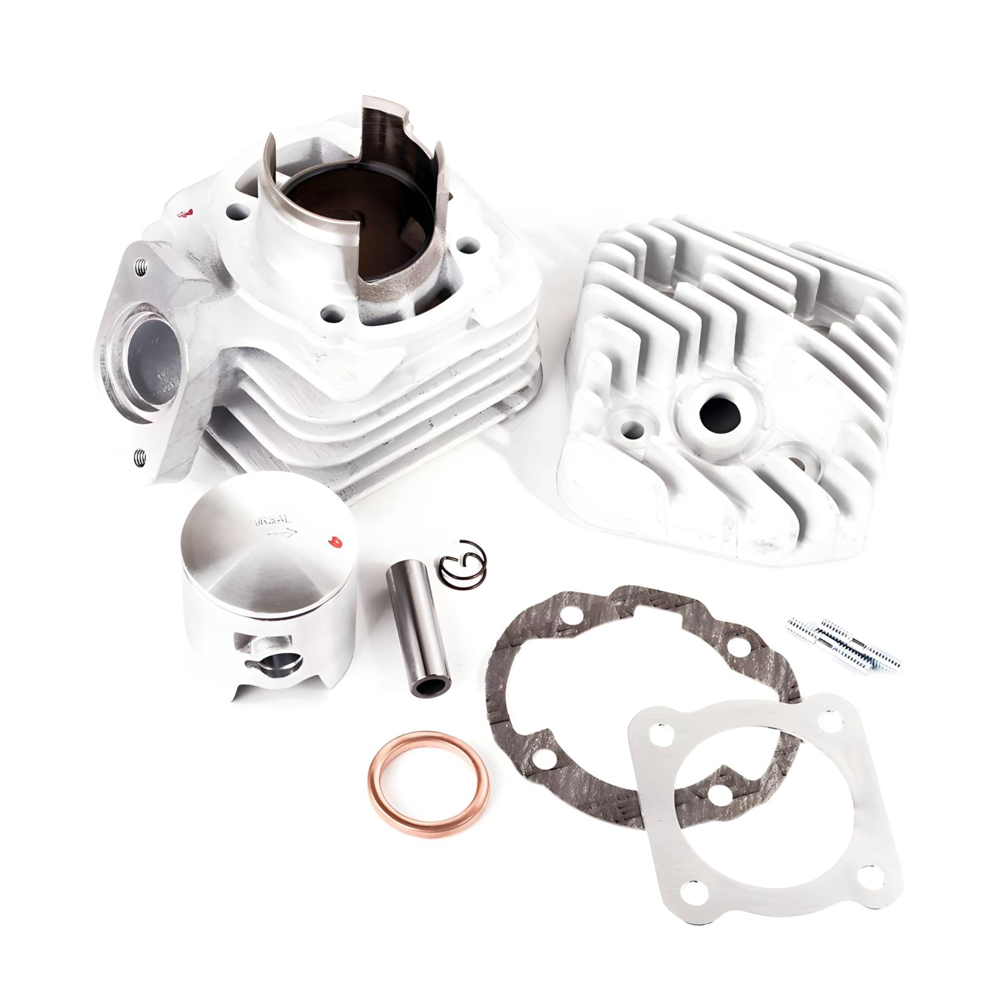 Zylinderkit Airsal Racing T6 70cc für Peugeot stehend AC, d=47,6mm Zylinderkit Airsal Racing T6 70cc für Peugeot stehend AC, d=47,6mm von UNKNOWN