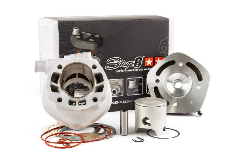 Zylinder Kit Stage6 Racing MK2 70ccm 12mm Kolbenbolzen, Yamaha Aerox von Stage6