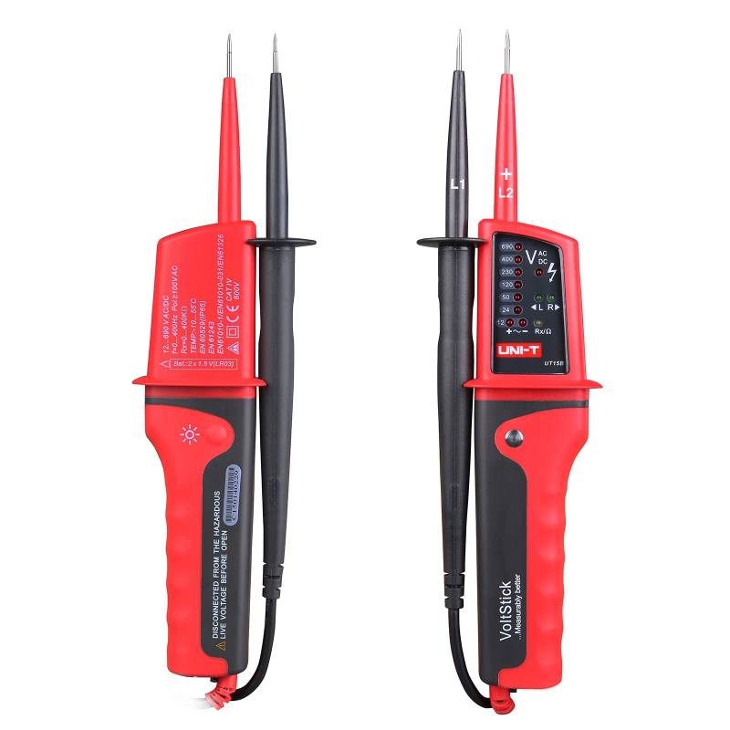 Uni-T UT15B Voltstick Spannungsprüfer, wasserabweisender Multimeter von UNI-TREND