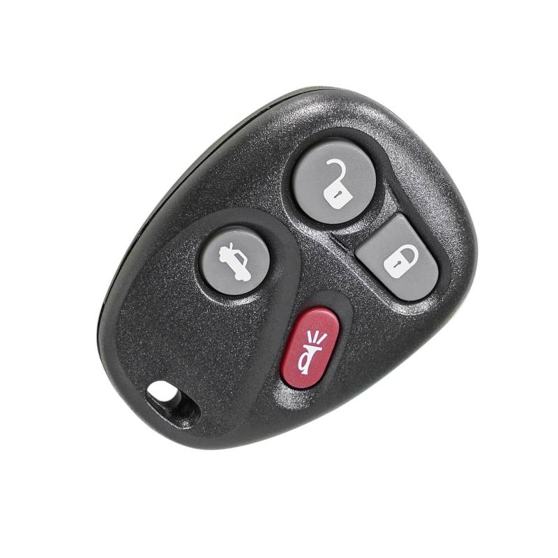 Unifizz 4 Tasten Schwarz Ersatz Keyless Entry Fernbedienung Auto Schlüsselanhänger für Chevrolet Corvette 2001-2004 für Autos von Unifizz