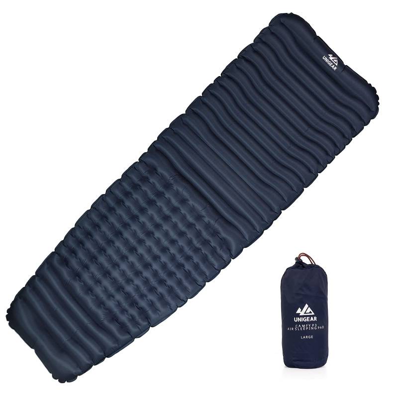 Unigear Campingmatratze, aufblasbar, Camfy P3 R-Wert 2, wasserdichte Matratze, Bequeme Schlafmatte für Camping von Unigear