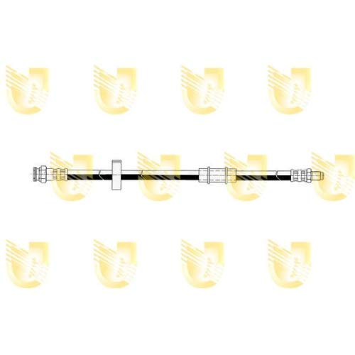 UNIGOM 372557 Rohr Bremsscheibe vorne von Unigom