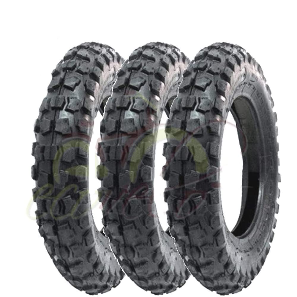 Union Tris 3 Cross-Reifen 100/90-10 für Piaggio Ape 50 Minicross Mini Moto Scooter mit Dübeln 6PR TT Reifen Union Tris 3 Cross-Reifen 100/90-10 für Piaggio Ape 50 Minicross Mini Moto Scooter mit Dübeln 6PR TT Reifen von Union