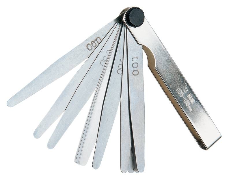 Unior 9601898 Stärken, Fühlerlehre 0,05–1 mm von Unior