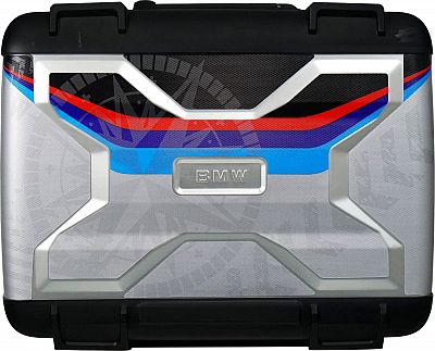 Uniracing BMW GS K50 Vario Koffer Navigator, Kratzerschutz-Set - Grau/Schwarz/Blau/Rot von Uniracing