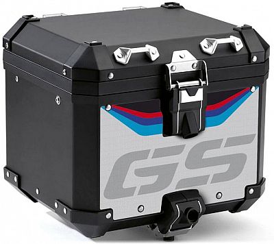 Uniracing BMW GS Topcase, Kratzerschutz-Set - Grau/Schwarz/Blau/Rot von Uniracing