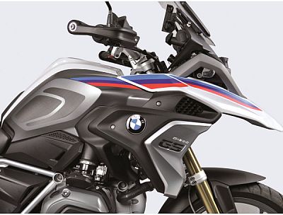 Uniracing BMW R 1200/1250 GS, Dekor-Set - Schwarz/Blau/Rot von Uniracing