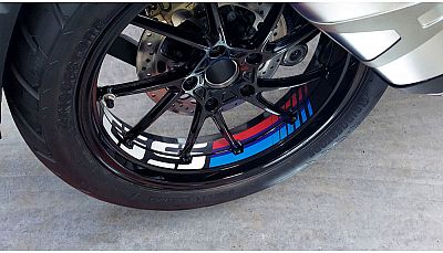 Uniracing BMW R 1200/1250 GS, Felgendekor-Set - Schwarz/Weiß/Blau/Rot Uniracing BMW R 1200/1250 GS, Felgendekor-Set - Schwarz/Weiß/Blau/Rot von Uniracing