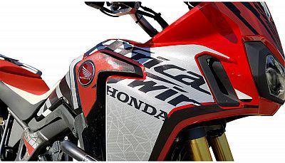 Uniracing Honda CRF 1000L Africa Twin, Dekor-Set - Schwarz/Grau/Rot von Uniracing