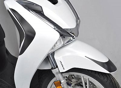 Uniracing Honda SH 125, Kratzerschutz-Set vorne - Schwarz Uniracing Honda SH 125, Kratzerschutz-Set vorne - Schwarz von Uniracing