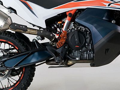 Uniracing KTM 890 Adventure R Rally, Kratzerschutz-Set Tank - Blau von Uniracing