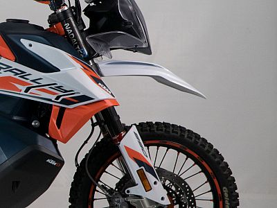 Uniracing KTM 890 Adventure R Rally, Kratzerschutz-Set vorne - Klar von Uniracing