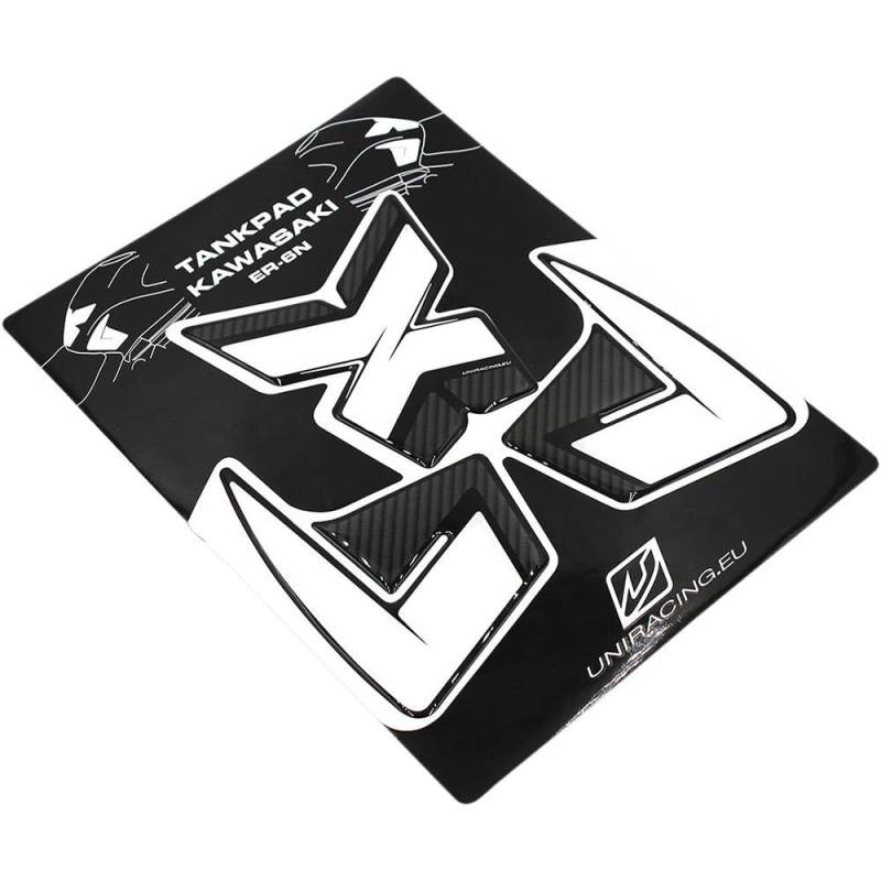 uniracing 46027 Tank Pad Kawasaki ER-6 N 13–17, schwarz & grau von UNIRACING
