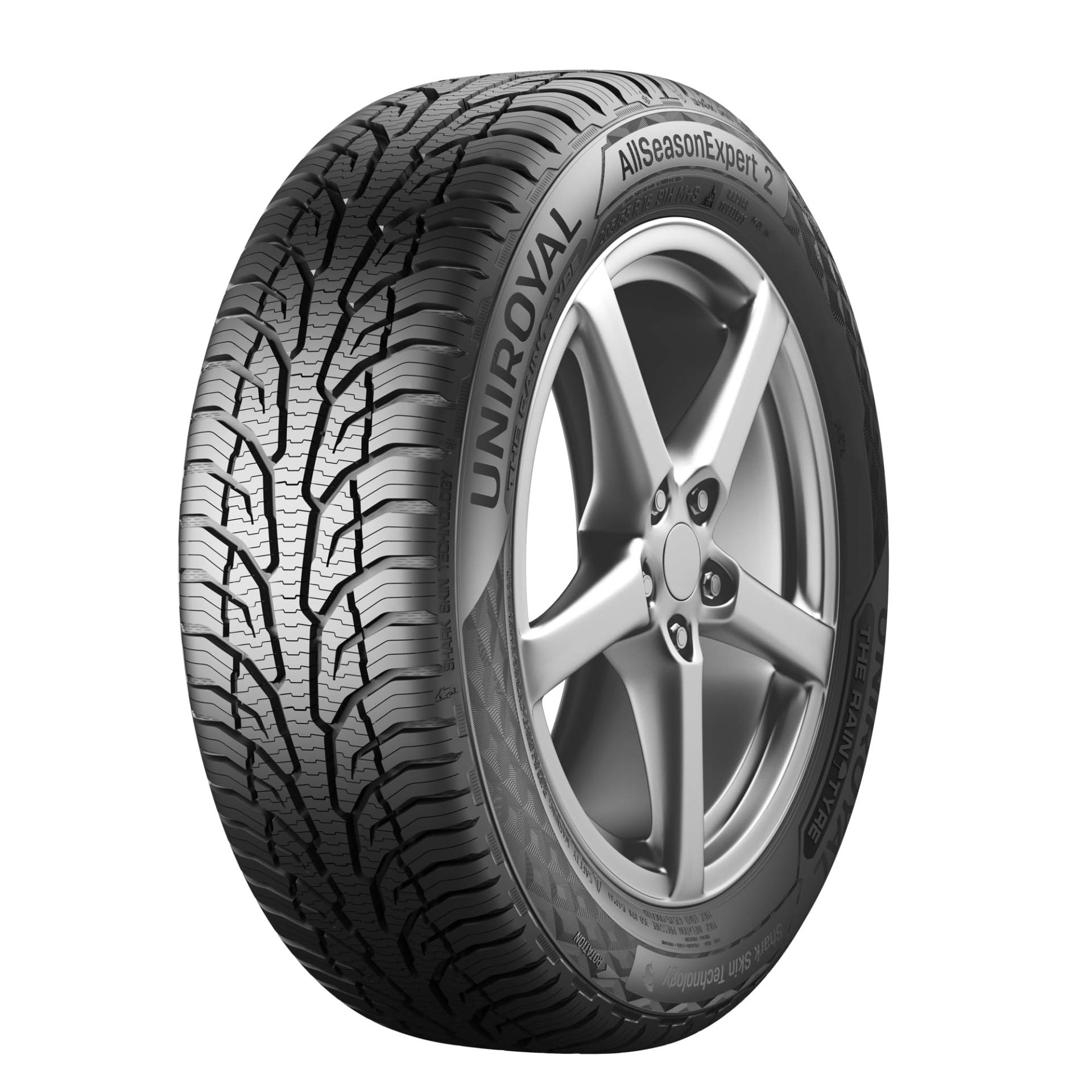 Uniroyal AllSeasonExpert 2 M+S - 155/65R14 75T - Ganzjahresreifen, 155/65R14 75T - M+S/3PMSF von Uniroyal