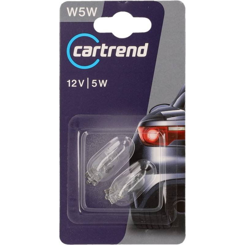 cartrend W5W Glassockellampe 2x von cartrend