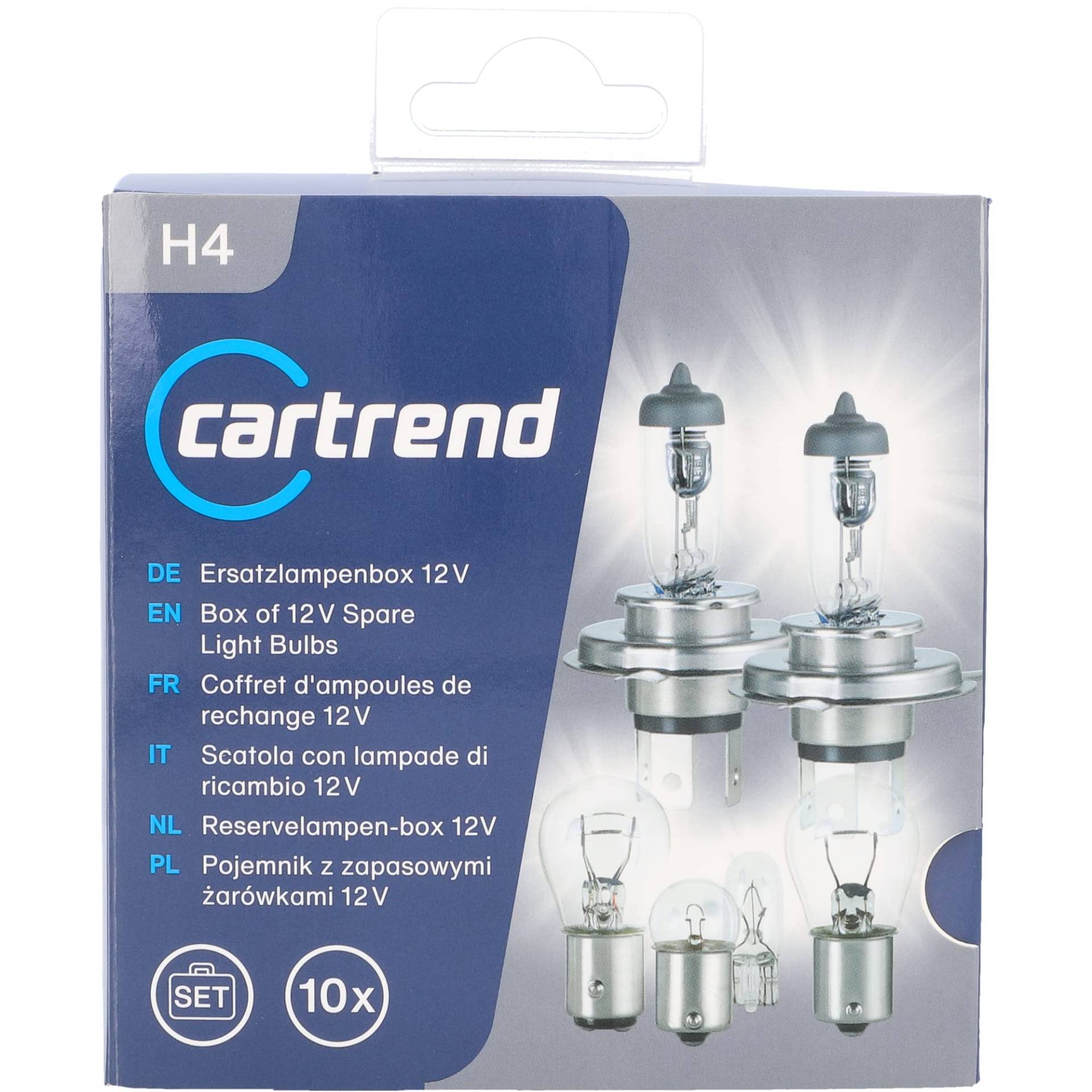 cartrend H4 Ersatzlampen-Koffer von cartrend