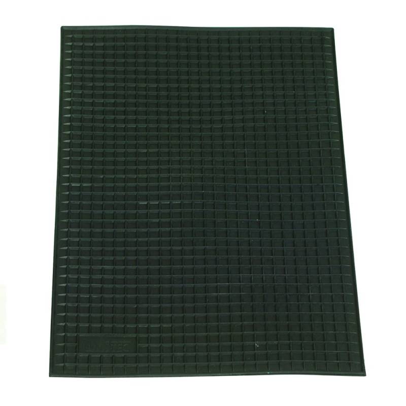 Unitec 74515 Wabenmatte, 51 x 34 cm, Schwarz von Unitec