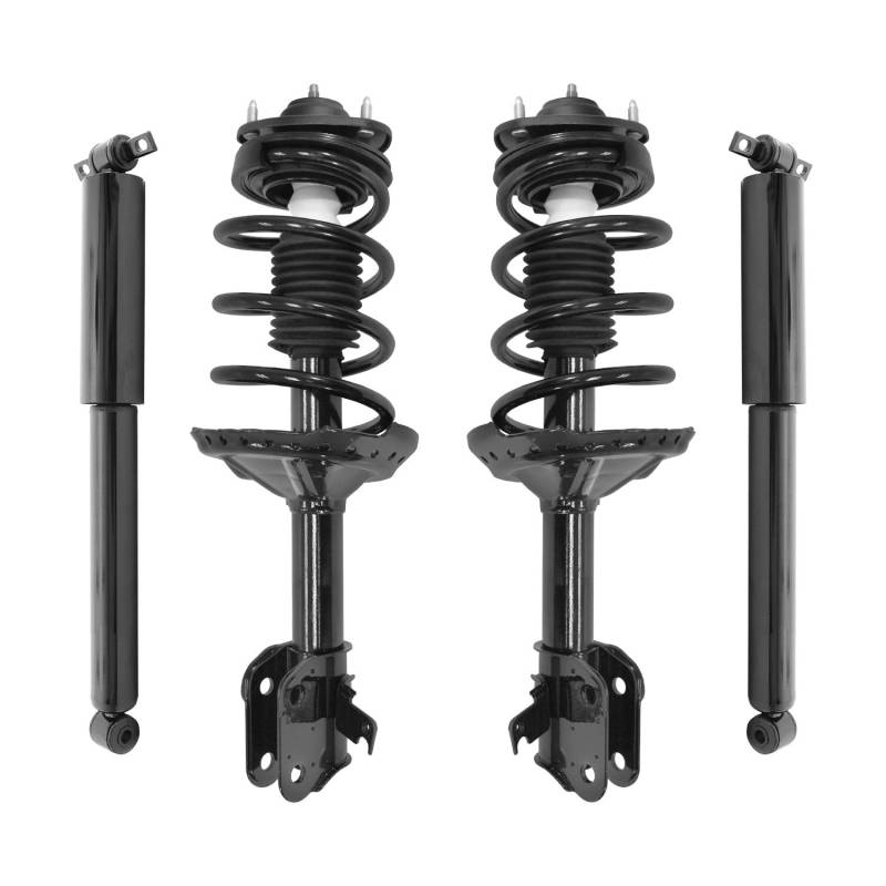 UNITY AUTOMOTIVE 4-11903-250050-001 Ersatz-Stoßdämpfer-Set für vorne und hinten, passend für Honda Odyssey 2008-2010 von Unity