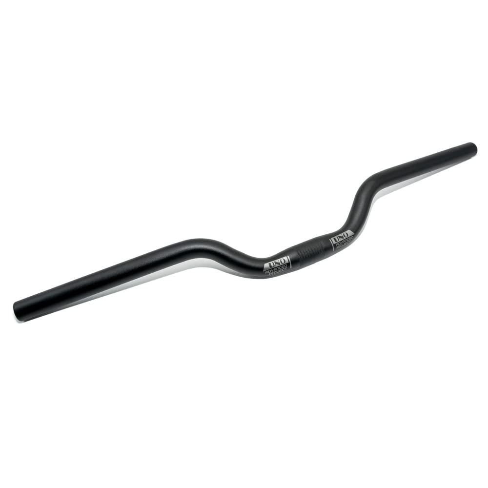 Kalloy UNO 864NR/54 Lenkstange, Doppelt Hoch Hebung, 50mm, MTB BTT, Aluminium Kalloy UNO 864NR/54 Lenkstange, Doppelt Hoch Hebung, 50mm, MTB BTT, Aluminium von Uno Kalloy