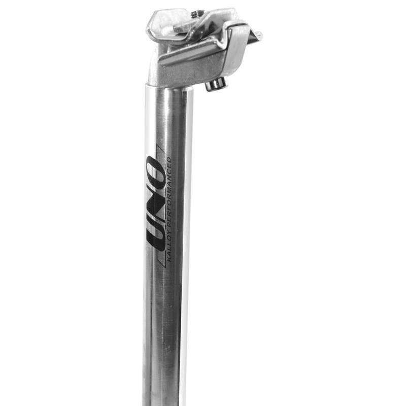 Kalloy Uno TE379-25.4/54 Seat Post for BTT Aluminium - Colour: Silver von Uno Kalloy