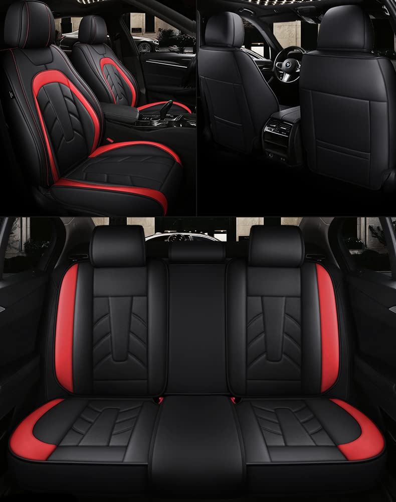 Uomeng Sitzbezüge Auto Universal Set Zubehör für Lexus RC 350 /RC 300h /RC 200t /RC 300 /RC F/RX 270 /RX 300 /RX 350L /RX 330 /RX 350 /RX 400h /RX 450h Autositzbezüge Schwarz Rot Uomeng Sitzbezüge Auto Universal Set Zubehör für Lexus RC 350 /RC 300h /RC 200t /RC 300 /RC F/RX 270 /RX 300 /RX 350L /RX 330 /RX 350 /RX 400h /RX 450h Autositzbezüge Schwarz Rot von Uomeng