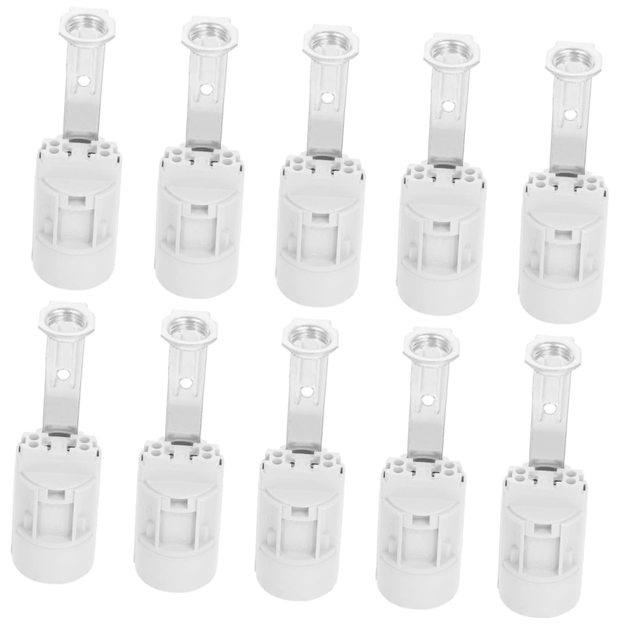 Uonlytech Ersatz-kandelaber-sockel-lampenteil 10 Stück E14-schraubbirnenhalter Modernes Industriedesign Uonlytech Ersatz-kandelaber-sockel-lampenteil 10 Stück E14-schraubbirnenhalter Modernes Industriedesign von Uonlytech