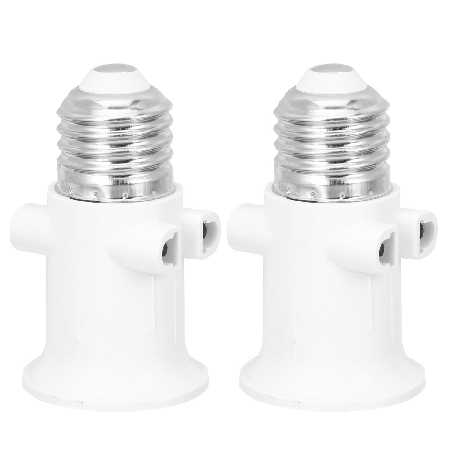 Uonlytech 2pcs Light Socket to Plug Adapter Outlet Plug Splitter Light Bulb Socket von Uonlytech