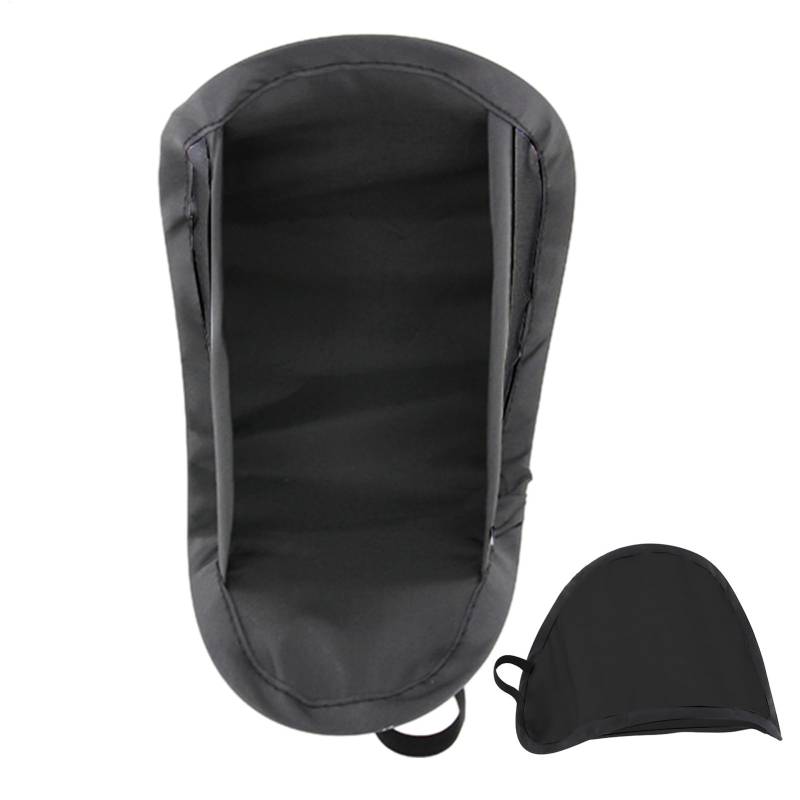 Handy-Sonnenschutz – Handy-Sonnenschutzschirm, Blendschutz-Handy-Ständer, Silberbeschichteter Stoffschirm Für Motorrad, Auto Und Armaturenbrett von Uoqpty