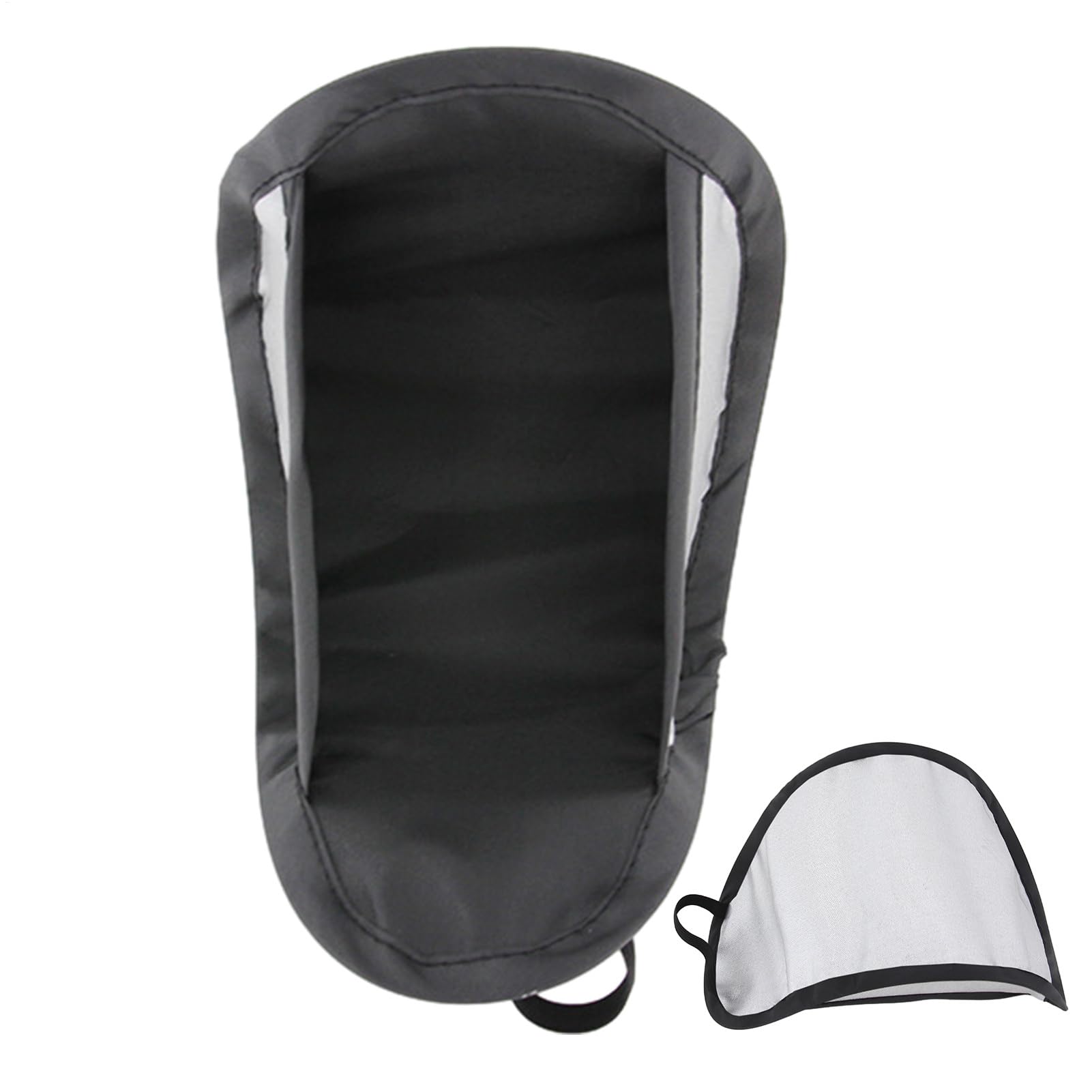 Handy-Sonnenschutz – Handy-Sonnenschutzschirm, Blendschutz-Handy-Ständer, Silberbeschichteter Stoffschirm Für Motorrad, Auto Und Armaturenbrett Handy-Sonnenschutz – Handy-Sonnenschutzschirm, Blendschutz-Handy-Ständer, Silberbeschichteter Stoffschirm Für Motorrad, Auto Und Armaturenbrett von Uoqpty