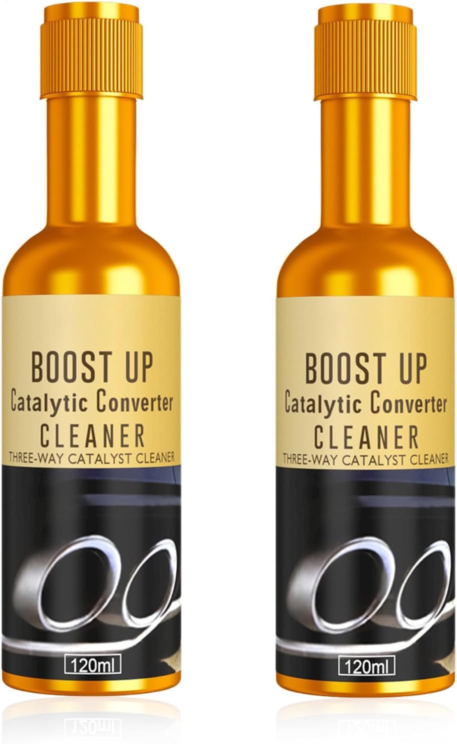 Uoqpty 2 Stück Boost Up Katalysator-Reiniger, 120 Ml Kraftstoffsystemreiniger Auto Teile, Auspuffrohr-Rußentfernungsreiniger, Ölzusatz Zur Rußentfernung Für Benzin- Und Dieselfahrzeuge Uoqpty 2 Stück Boost Up Katalysator-Reiniger, 120 Ml Kraftstoffsystemreiniger Auto Teile, Auspuffrohr-Rußentfernungsreiniger, Ölzusatz Zur Rußentfernung Für Benzin- Und Dieselfahrzeuge von Uoqpty