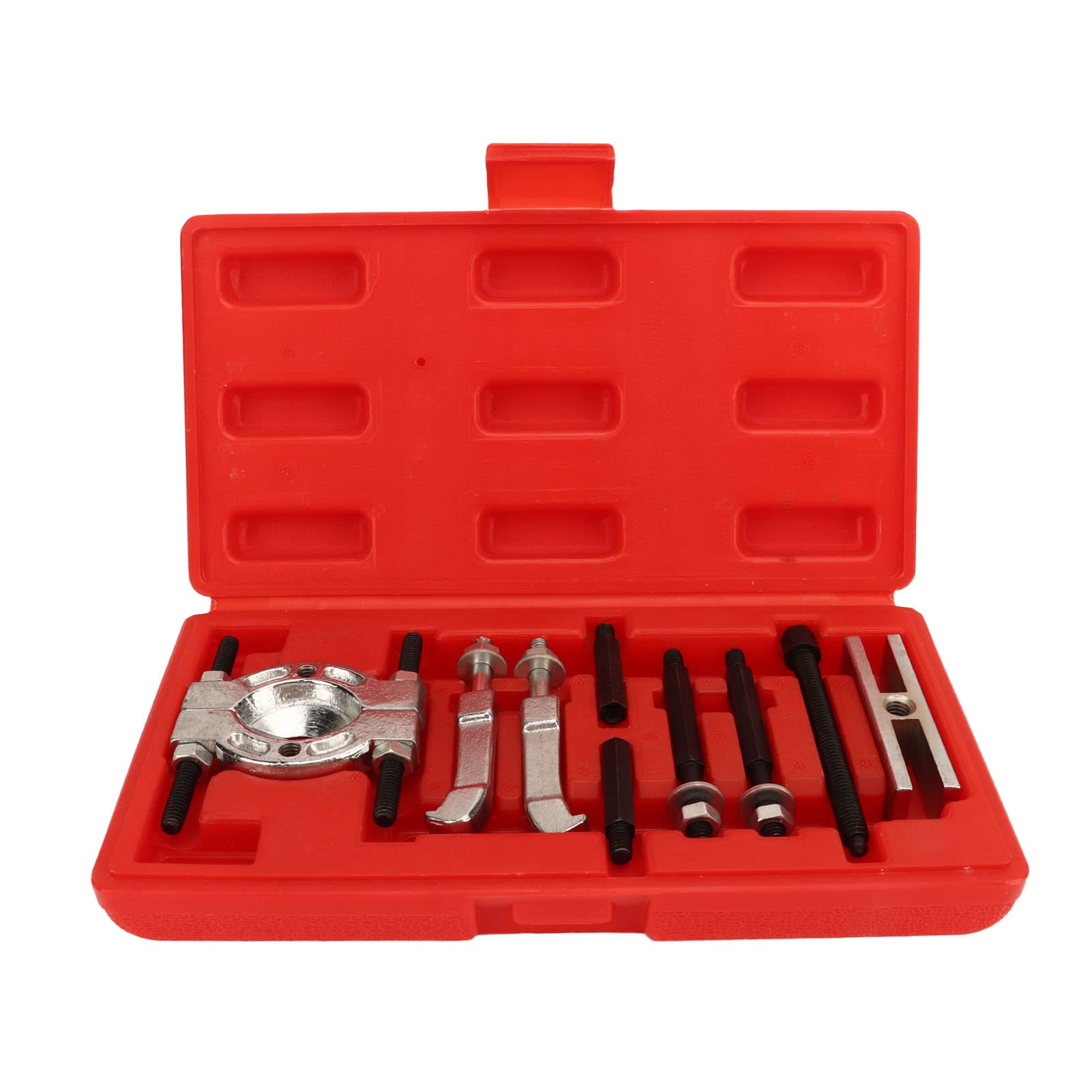 Uplory 9 Stcs Lagerlager -Abzieher Set, Stahlabscheider -Puller -Werkzeug -Kit Hochfärbung Automobilreparaturentferner universeller Anpassung mit 2 und 3 Kiefernrad Uplory 9 Stcs Lagerlager -Abzieher Set, Stahlabscheider -Puller -Werkzeug -Kit Hochfärbung Automobilreparaturentferner universeller Anpassung mit 2 und 3 Kiefernrad von Uplory