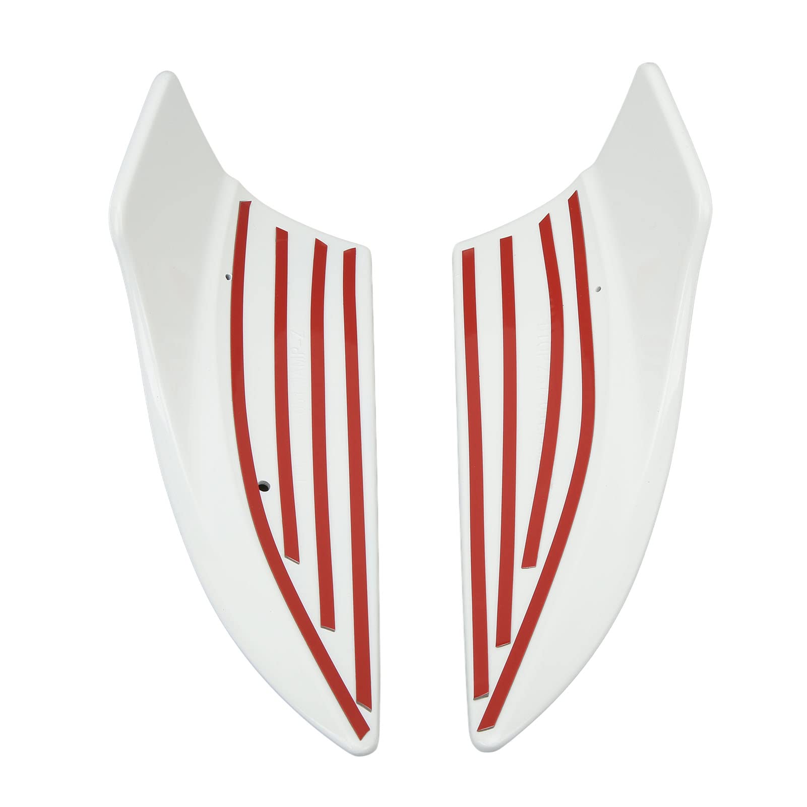 Uplory Front Stoßfänger Lippenspoiler Ersatz Sportliches langlebiges Material Geeignetes C -Klasse W206 AMG LINE C43 Verbessert das Außenstyling des Autos (Weiß) von Uplory