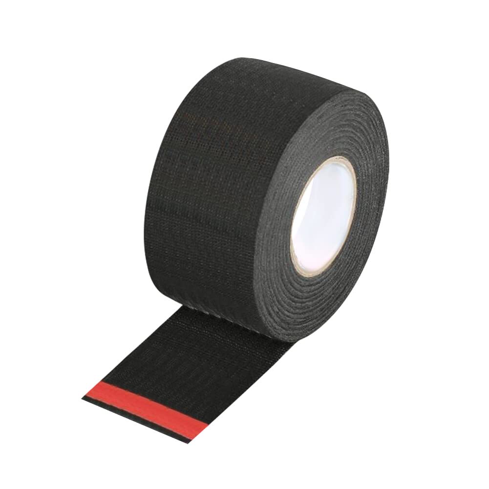 1 Stück KFZ Gewebeband, 40mm x15m Auto kabelbaum Klebeband Isolierband Anti-Rassel-Band Panzerklebeband Kabelbäume Elektriker Band Auto Kabelbaum Filzband für Haushalt, Kfz Motorrad 1 Stück KFZ Gewebeband, 40mm x15m Auto kabelbaum Klebeband Isolierband Anti-Rassel-Band Panzerklebeband Kabelbäume Elektriker Band Auto Kabelbaum Filzband für Haushalt, Kfz Motorrad von Uposao